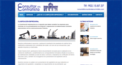 Desktop Screenshot of consultordelcontratista.com